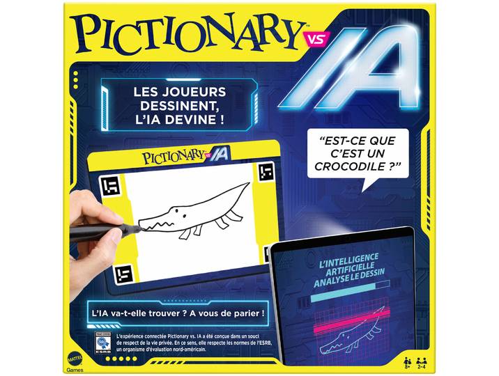 Mattel Pictionary vs IA (Französisch) 8+ Jahre