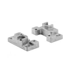 Schraubadapter (Industriesteckverbinder), Aluminium HDC AF WM Weidmüller Inhalt: 20 St. Schraubadapter 2716790000