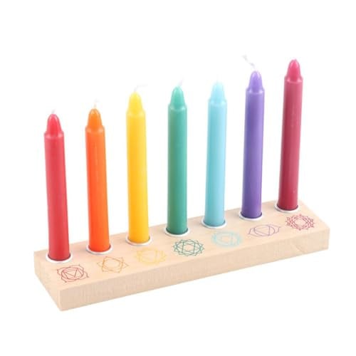 Something Different Chakra Energie Cadeauset met kaarsen en kristallen, Meerkleurig