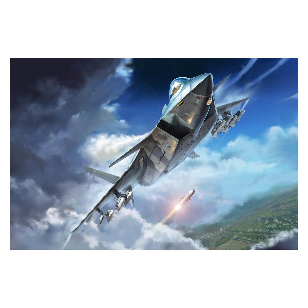 Trumpeter Chinese J-20 Mighty Dragon-Beast Mode (05821)