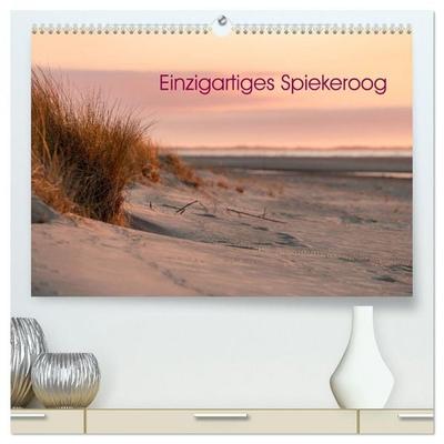 Einzigartiges Spiekeroog (hochwertiger Premium Wandkalender 2026 DIN A2 quer), Kunstdruck in Hochglanz