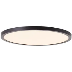 BRILLIANT Tuco LED Deckenaufbau-Paneel 30cm schwarz/weiß   1x LED integriert, 19W LED integriert, (Lichtstrom: 2500lm, Lichtfarbe: 2700K)