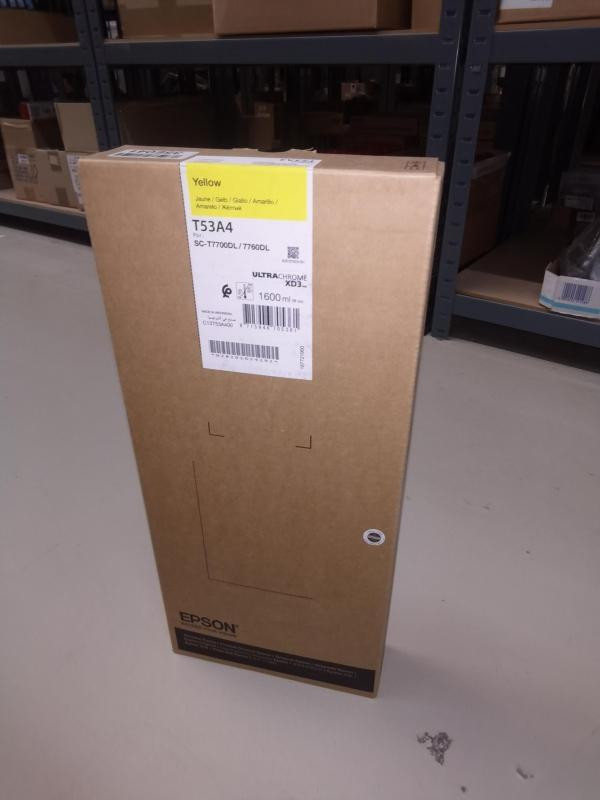 Epson T53A4 Originele Inktzak - Geel - 1,6 liter - voor SureColor SC-T7700D en SC-T7700DL