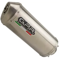 GPR Endschalldämpfer Kawasaki ZX-6R i.e. 2009/16 EC-Approv. slip-on exhaust Satinox