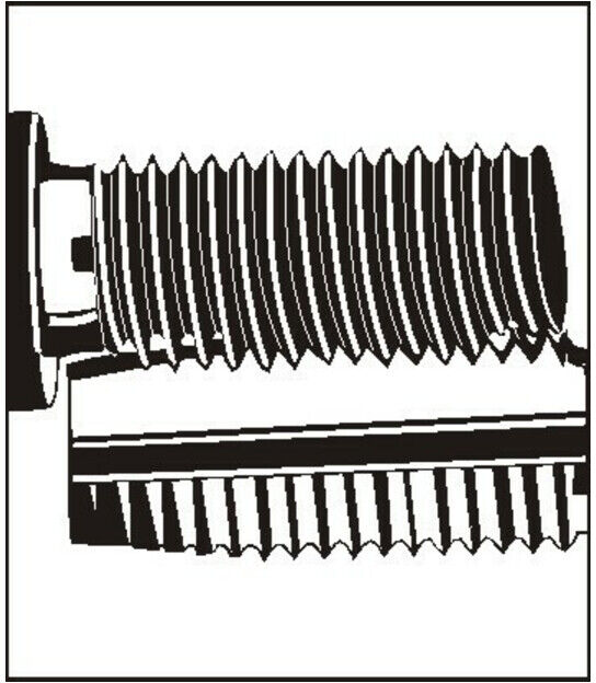 VÖLKEL V-COIL Gewindeeinsatz S M2x0,4-2,0D ; VÖLKEL Threading Solutions (07402)