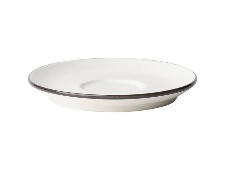 Untertasse Elements Yin & Yang weiss Steinzeug D 12.2 cm