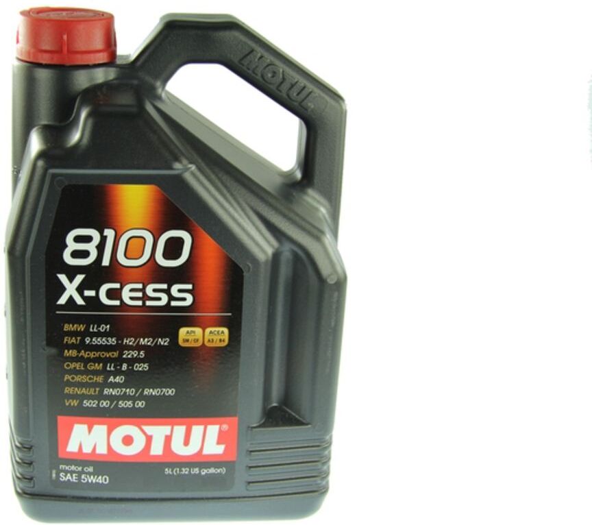 Motoröl MOTUL 17600 8100 X-Cess 5W40 5L