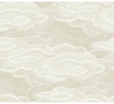 A-Street Prints Vision Pearl Stipple Clouds Wallpaper