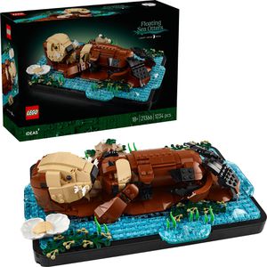 LEGO Ideas 21366 Schwimmende Otter, ab 18 Jahre, 1.234 Teile