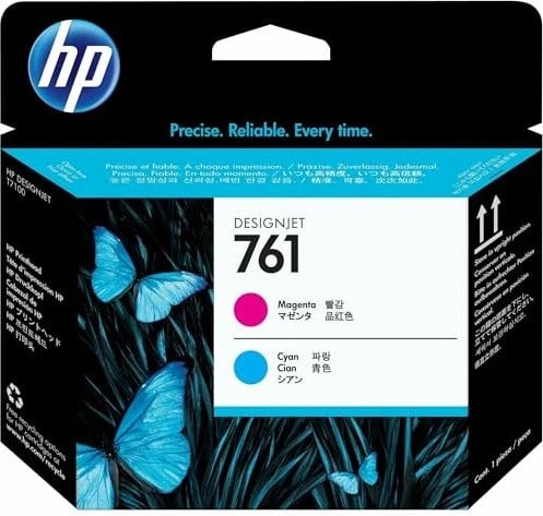 HP 761 Druckkopf Cyan, Magenta CH646A