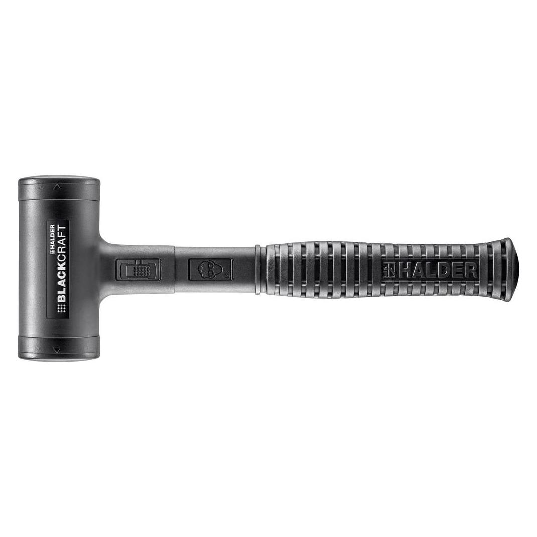 Halder Schonhammer BLACKCRAFT Länge 310 mm Kopf-Ø 50 mm Stahlrohr rückschlagfrei (900 g) (3379.050)