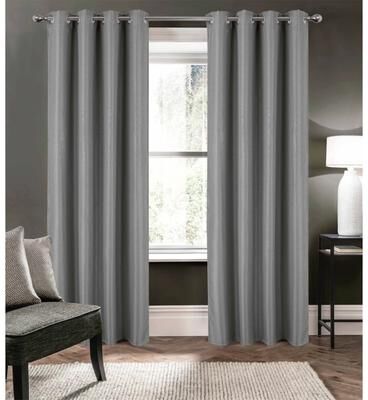 RT Designer Collection Ian Woven Textured Light Filtering Window Curtain