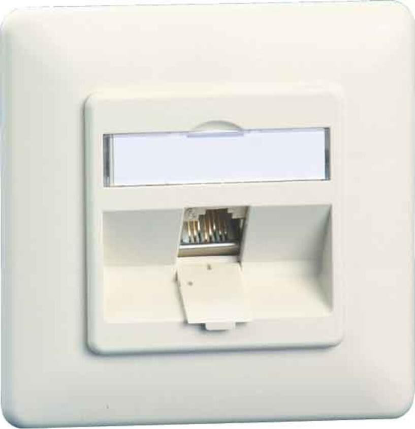 Metz Connect RJ-45 stopcontact wit 130B11D11002-E