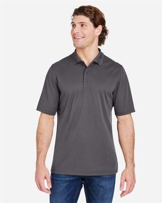 CORE365 CE104 Men's Market Snag Protect Mesh Polo Shirt in Carbon size 3XL   Polyester