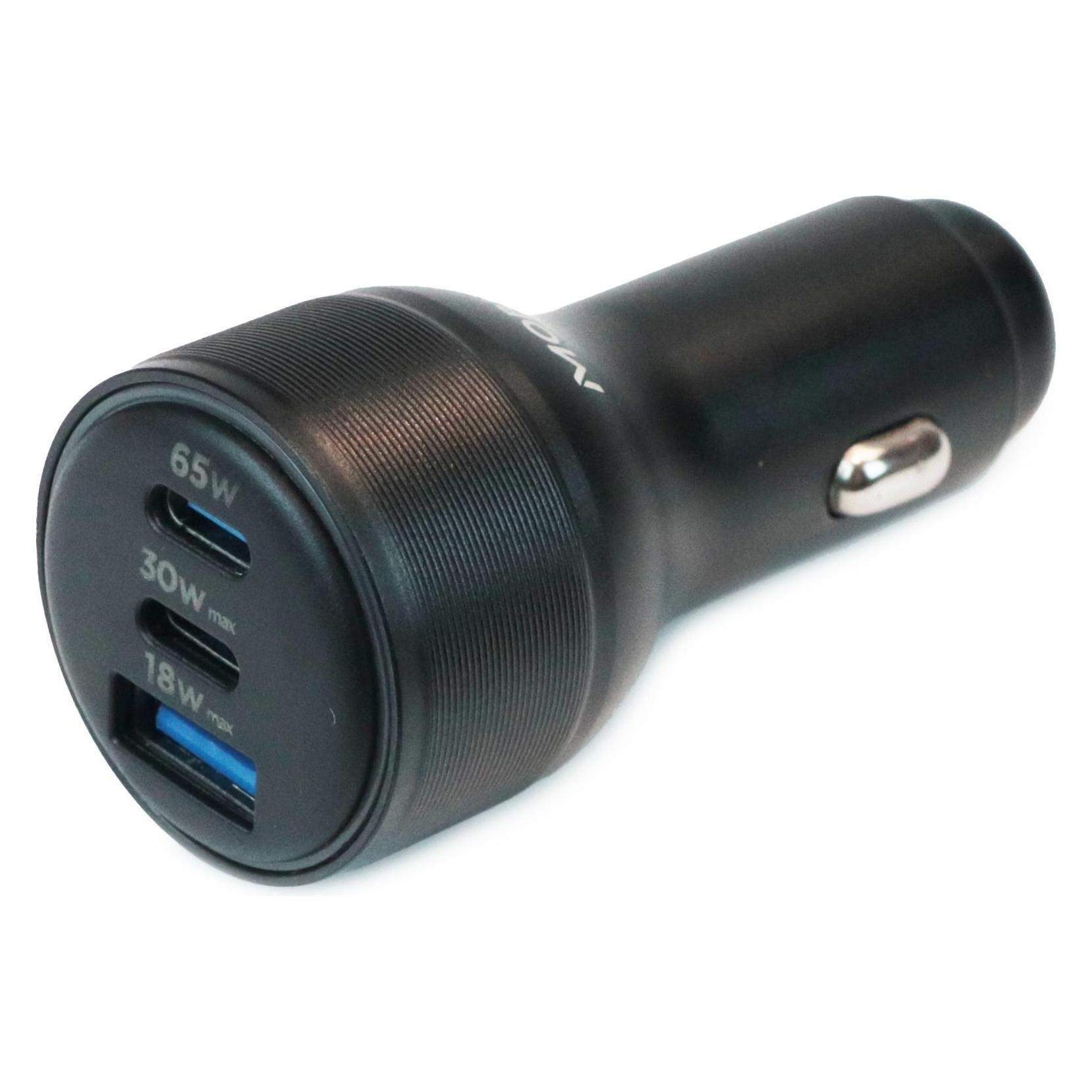 Mobilis Energia Charger 95W Car Charger 2 USB-C 1 USB-A SB (020018)