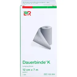 Dauerbinde Kräftig 12cmx7M 1 ST