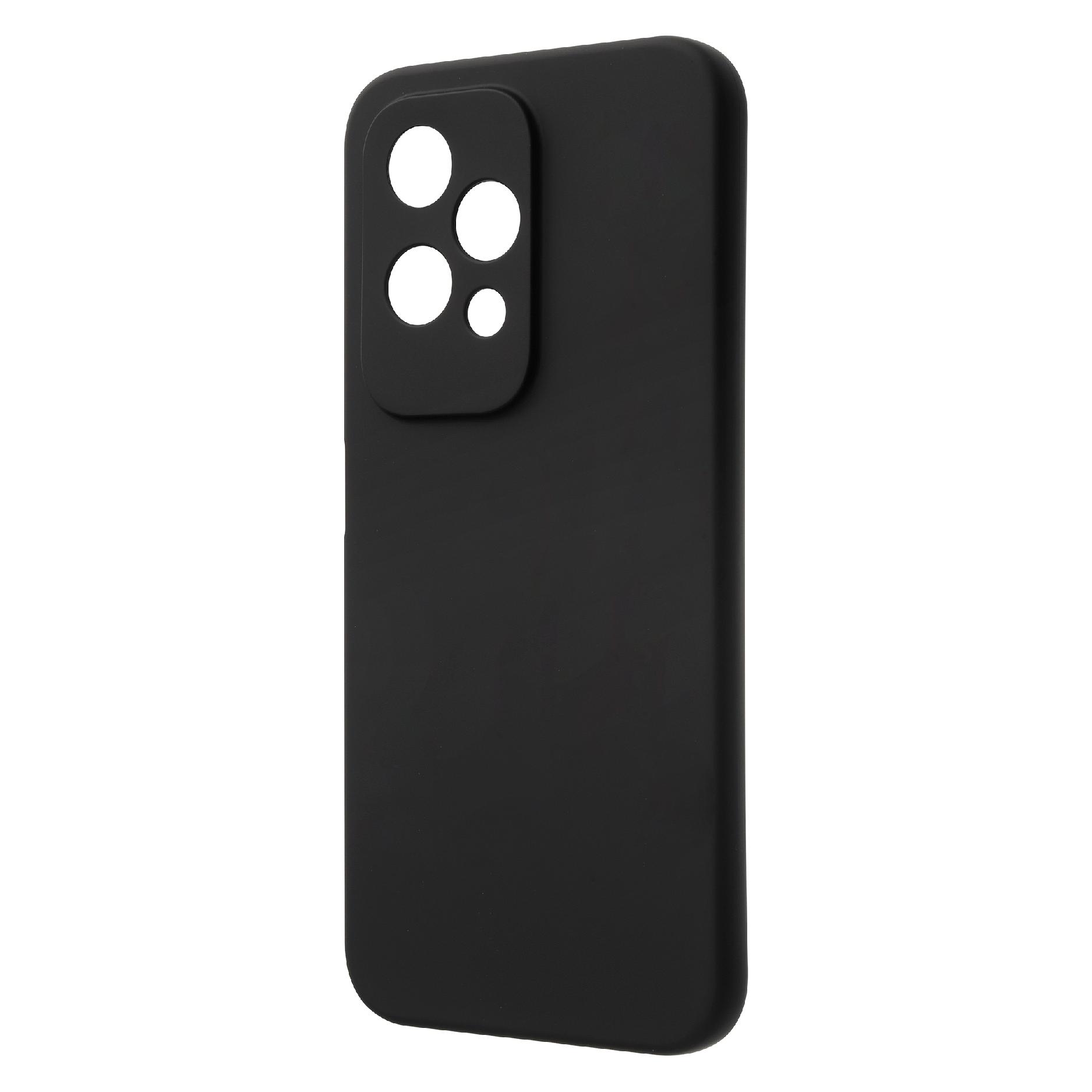 Wave Soft-Touch-Silikonhülle, Honor 200 Lite, schwarz (Honor 200 Lite) (WAVE-STSC-HN-200L-BK)