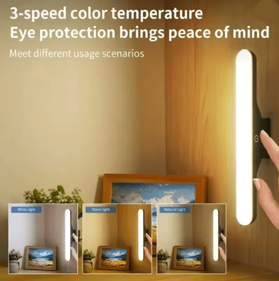 Inspire Essentials Magnetic LED Desk Lamp With Remote USB Rechargeable Eye Protection Light d