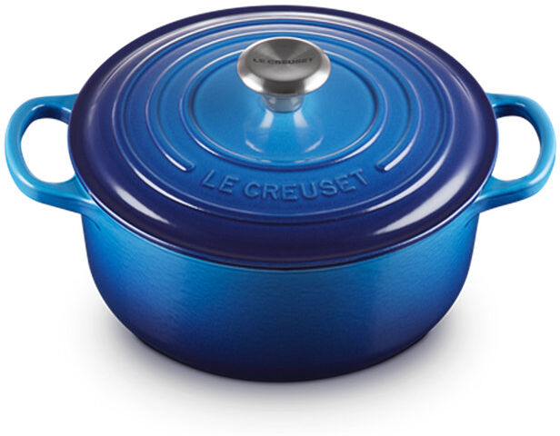 Le Creuset Cast Iron Round Casserole Azure 24cm / 4.2L