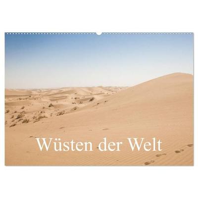 Wüsten der Welt (Wandkalender 2027 DIN A2 quer), CALVENDO Monatskalender