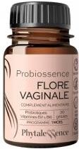 Phytalessence Flore Vaginale (Probiotiques, Vitamines B2 & B6) 30 Gélules - Pot 30 gélules