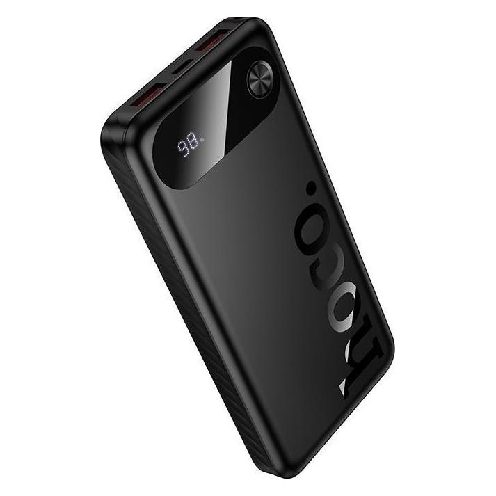 Hoco Power bank Powerbank 10000 mAh QC PD 22,5W J154 black (10000 mAh, 22.50 W, 37 Wh) (62925146)