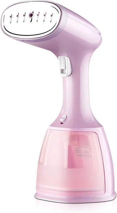 Draagbaar en opvouwbaar handheld kledingstomer 1500W - Roze