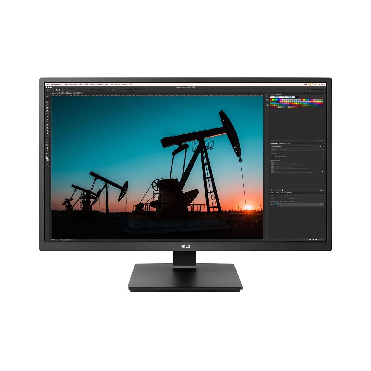 27" (68,58cm) LG Electronics 27BN55UP-B schwarz 3840x2160 1xDisplayPort 1.4 / 2xHDMI 2.0