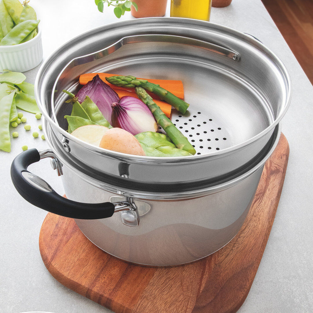Tramontina 2 - Piece Stainless Steel Cookware Set Silver 2