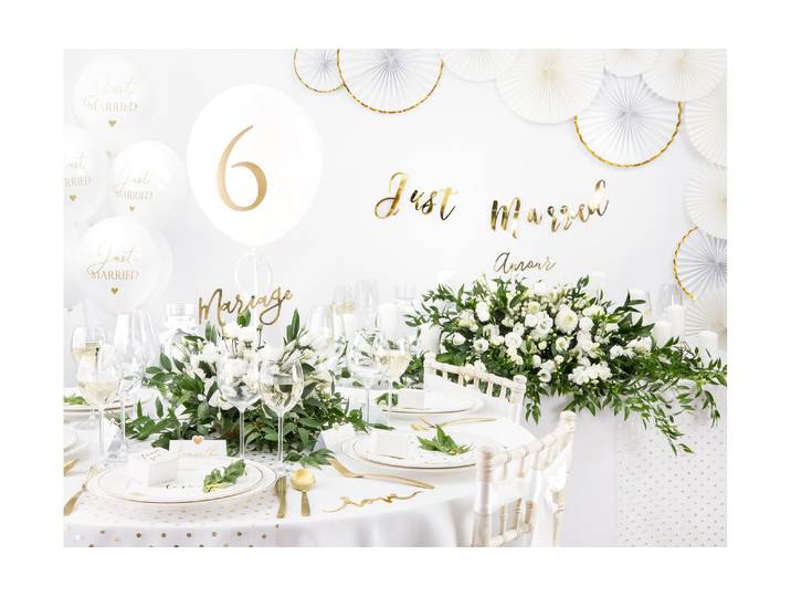 Tischdecke PARTYDECO Tischdecke Rund, Ø 230 cm , weiss (weiß), B:230cm L:230cm, Tischdecken, Tischdecke