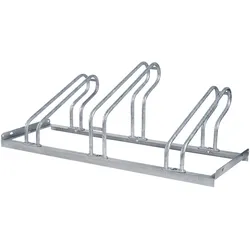 Fahrradständer Boden, Metall 3 Fahrräder, Stahl
