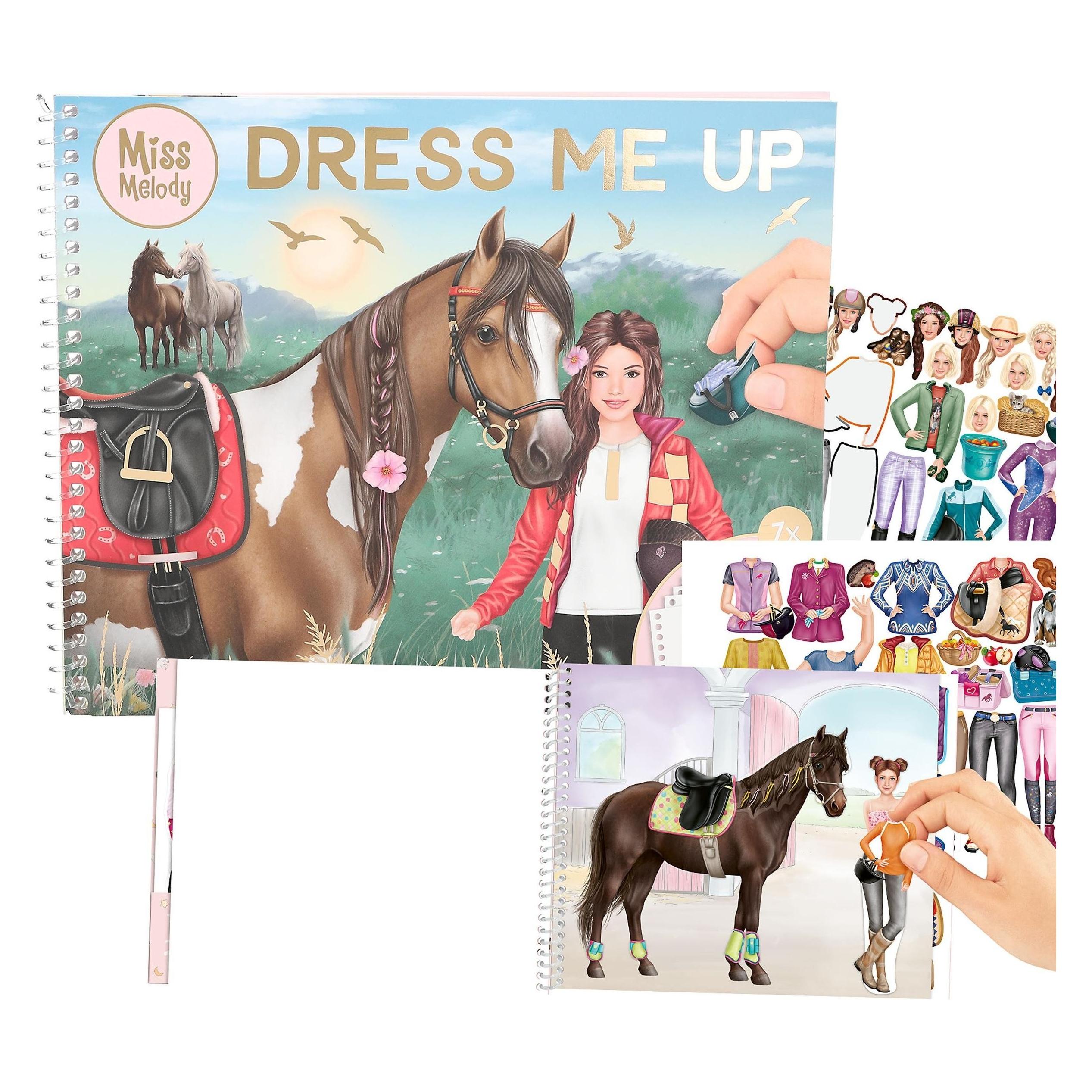Schmidt Spiele Miss Melody - Dress Me Up Big (413744) (7 Sticker) (413744)