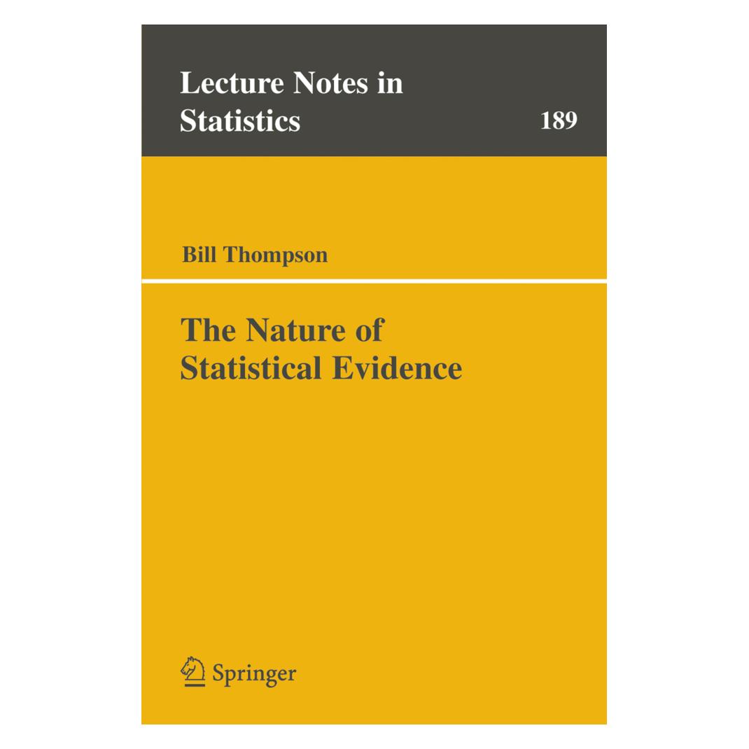 Springer The Nature of Statistical Evidence (Englisch, Softcover, Bill Thompson) (55203130)
