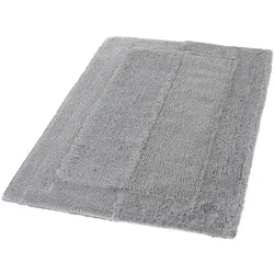 Kleine Wolke Badteppich Havanna 60 x 100 cm Baumwolle Grau