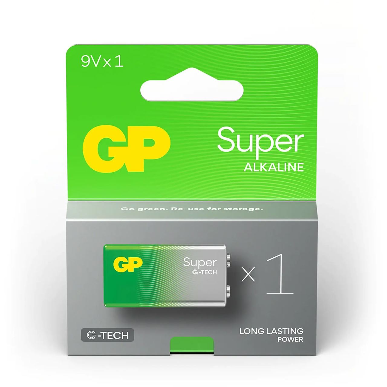 GP Batterie SUPER E-Block 9,0 V