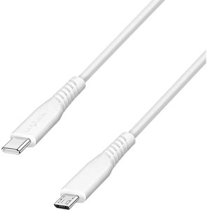 LogiLink USB-Kabel CU0242, USB 2.0, 1 m, Anschlusskabel, C Stecker / Micro B Stecker