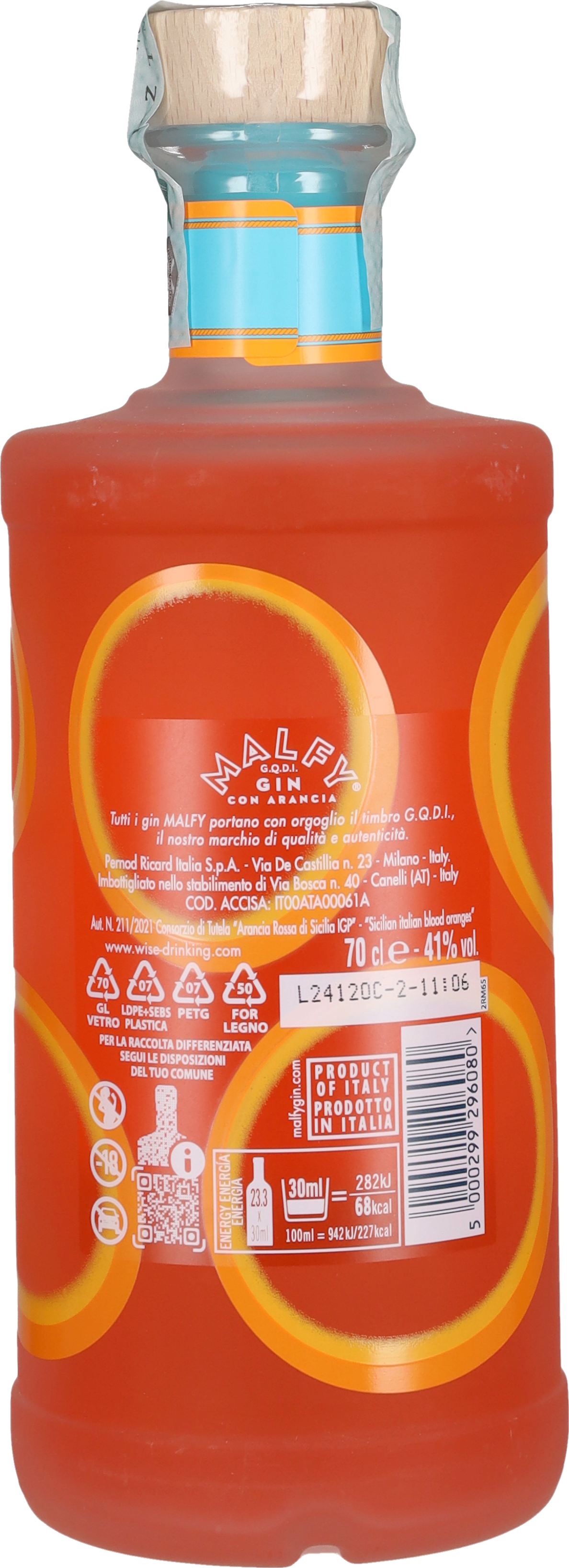 Torino Distillati ‌Gin Arancio Malfy