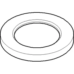 Dornbracht Rosette - platin matt 092785001-06 platin matt