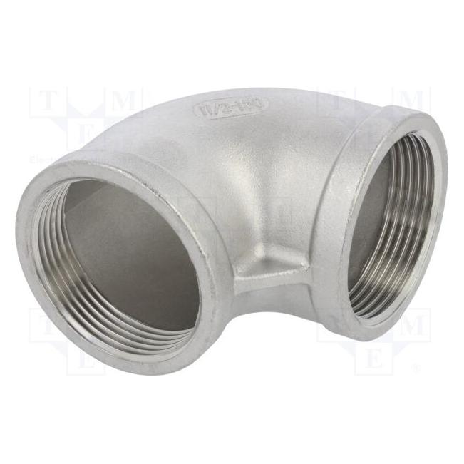 Gebo Verbinder: Ellenbogen 90° weiblich-weiblich max.10,5bar G316 (Winkelverbindung) (6090-112)