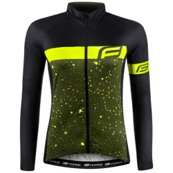 Force Spray Lady Damen Langarmtrikot army/fluo Gr. XXL