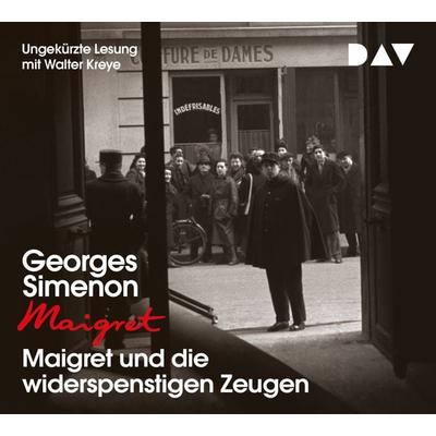 Maigret und die widerspenstigen Zeugen - Georges Simenon, CD, 9783742421043