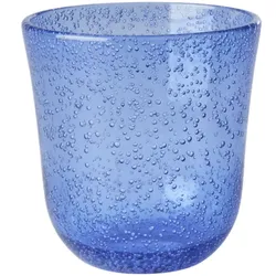 RICE Acryl Trinkglas Bubble, blau