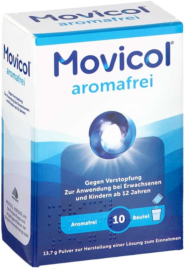Movicol aromafrei Pulver Beutel 10stk
