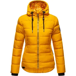 NAVAHOO Damen Steppjacke Warm gesteppte Winterjacke mit Kapuze Renesmee