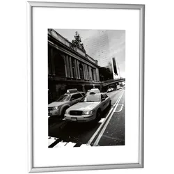 Paperflow Bilderrahmen 21,7 x 30,4 cm alu, 21.7x30.4 cm