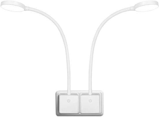 ENUOTEK LED Wandlamp voor Lezen en Taakverlichting, Wit
