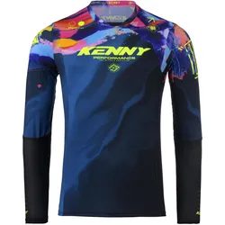 Kenny, Unisex, Velotrikot, Performance (XXL), Mehrfarbig, XXL