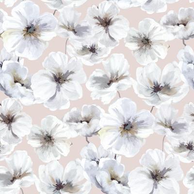 Tamara Day Blush Hawthorn Blossom Peel and Stick Wallpaper Pink By Roommates