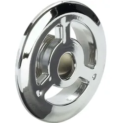 Viega Flansch 655457 Ø 68,4mm, Kunststoff verchromt, zur Befestigung des Überlaufs