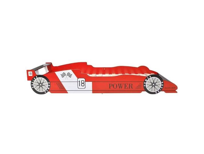 Rouge Cadre de Lit pour 90x200cm - Lit voiture de course pour Enfants - 90x200cm Rouge CL73092212989